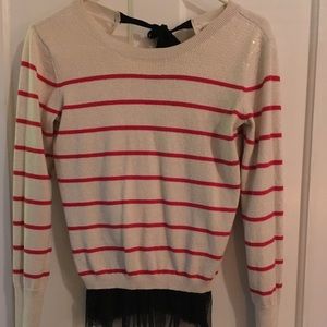 Vera Wang striped sweater